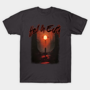 Hell On Earth Death Metal Heavy Rock T-Shirt